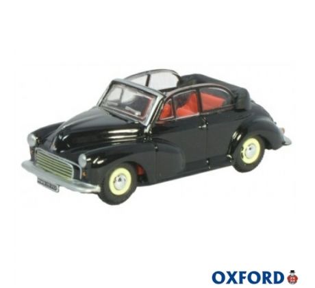 1/76 OXFORD 1960'S MINOR SOFT TOP OPEN BLACK/GREY