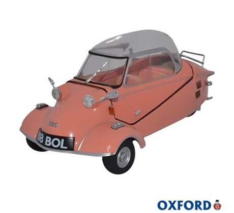 1/18 OXFORD MESSERSCHMITT KR200 BUBBLE TOP ROSE