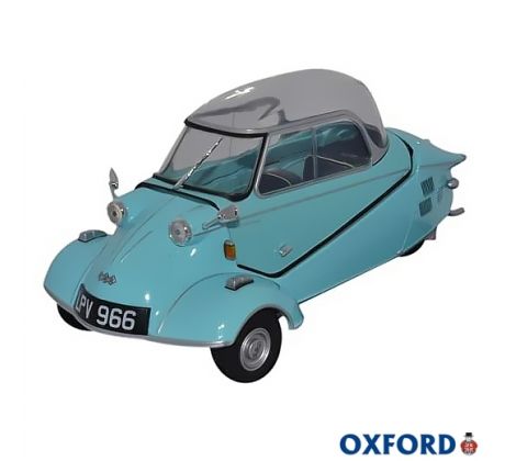 1/18 OXFORD MESSERSCHMITT KR200 BUBBLE TOP LIGHT BLUE