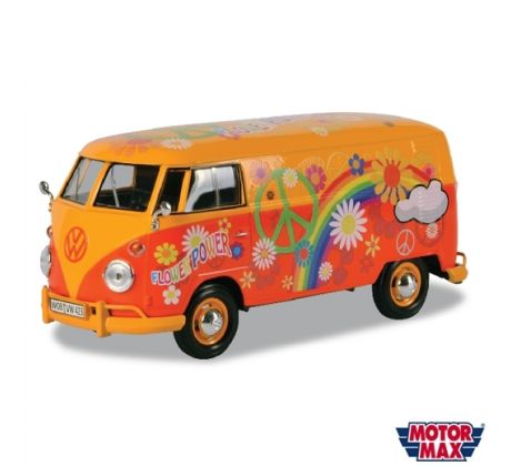 1/24 MOTORMAX VW T1, Flower Power