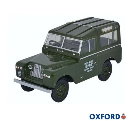 1/43 OXFORD LAND ROVER SERIES II SWB HARD BACK POST OFFICE TELEPHONES