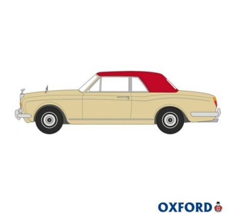 1/43 OXFORD ROLLS ROYCE CORNICHE CONV. (CLOSED) PERSIAN SAND