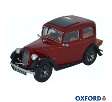 1/43 OXFORD AUSTIN RUBY SALOON MAROON