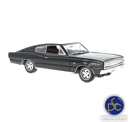 1/18 LUCKY Dodge Charger 1966 Black