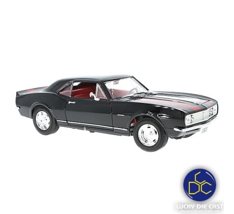 1/18 LUCKY Chevrolet Camaro Z28 1967 BLACK/RED