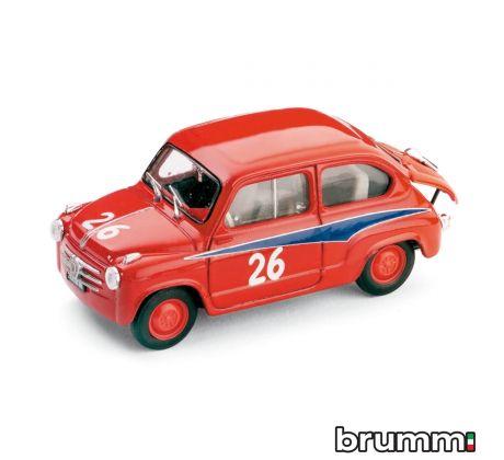 1/43 BRUMM FIAT ABARTH 750 MILLE MIGLIA 1955