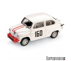 1/43 BRUMM FIAT ABARTH 850 TC PIAVE S.STEFANO 1966