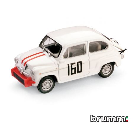 1/43 BRUMM FIAT ABARTH 850 TC PIAVE S.STEFANO 1966