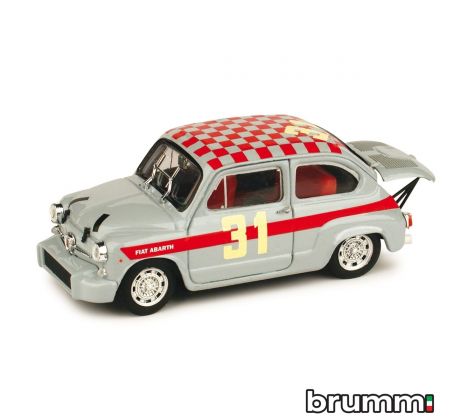 1/43 BRUMM FIAT 600 ABARTH 1000 BERLINA MONZA '66