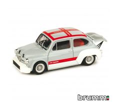 1/43 BRUMM FIAT ABARTH 1000 UFFICIALE ROSSA