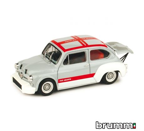 1/43 BRUMM FIAT ABARTH 1000 UFFICIALE ROSSA