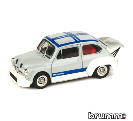 1/43 BRUMM FIAT ABARTH 1000 UFFICIALE BLU