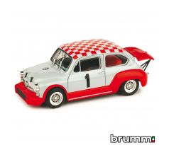 1/43 BRUMM FIAT ABARTH 1000 COPPA CARRI MONZA 1970