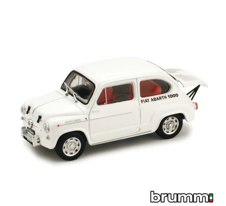 1/43 BRUMM FIAT ABARTH 1000 1963 RADIATORE MONTECAR