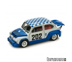 1/43 BRUMM FIAT ABARTH 1000 TCR TRENTO BONDONE 1970