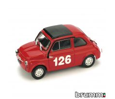 1/43 BRUMM FIAT ABARTH 595 PREMIO CAMPAGNANO 1965