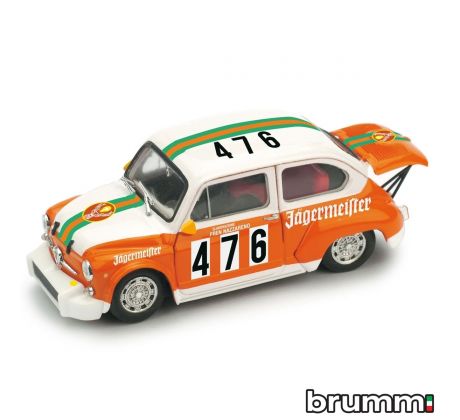 1/43 BRUMM FIAT ABARTH 850 TC 1974 TRENTO BONDONE