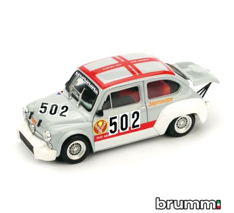 1/43 BRUMM FIAT ABARTH 1000 TC 1974 TRENTO BONDONE