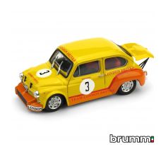 1/43 BRUMM FIAT ABARTH 1000 ZANDVOORT 1970 #3