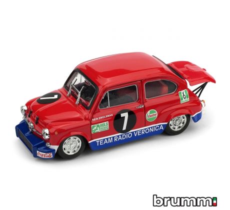 1/43 BRUMM FIAT ABARTH 850 TC ZANDVOORT 1970 #7