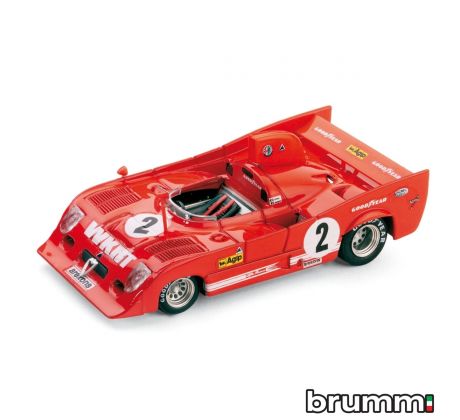 1/43 BRUMM ALFA ROMEO 33TT12 1000KM MONZA 1975