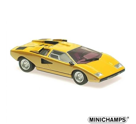 1/43 1970 Lamborghini Countach LP 400, žltá