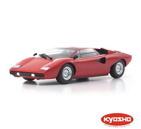 1/18 Lamborghini Countach LP400, červená