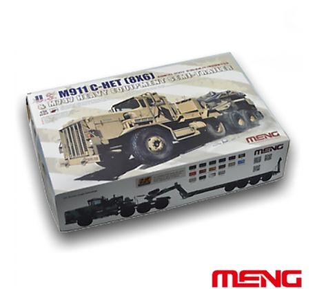 1/35 U.S. M911 C-HET(8x6)& M747 Heavy Equipme Semi-Trailer