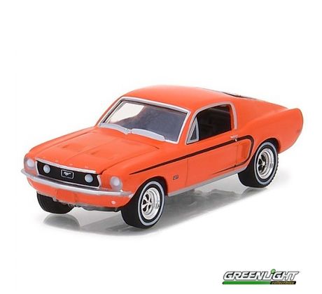 1/64 1968 Ford Mustang GT, Muscle Series 19 (GREENLIGHT )