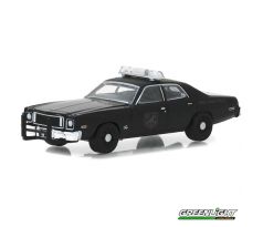 1/64 1975 Plymouth Fury, Black Bandit Series 20 (GREENLIGHT)