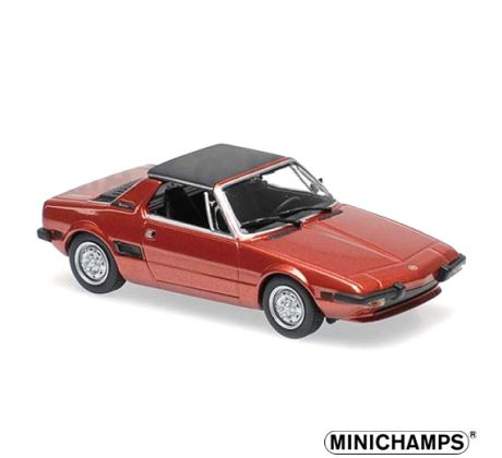 1/43 1974 Fiat X1/9, červená