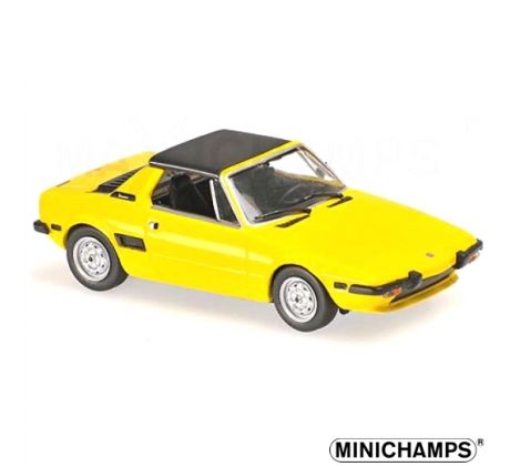 1/43 1974 Fiat X1/9, žltá