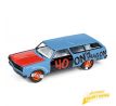 1/64 Street Freaks 1965 Chevy Station Wagon, Demolition Derby (JOHNNY LIGHTING)