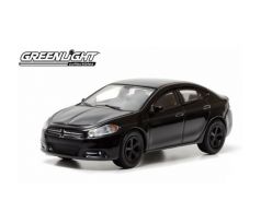 1/64 DODGE DART GT 2013 - BLACK BANDIT (GREENLIGHT)