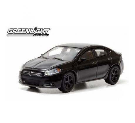 1/64 DODGE DART GT 2013 - BLACK BANDIT (GREENLIGHT)