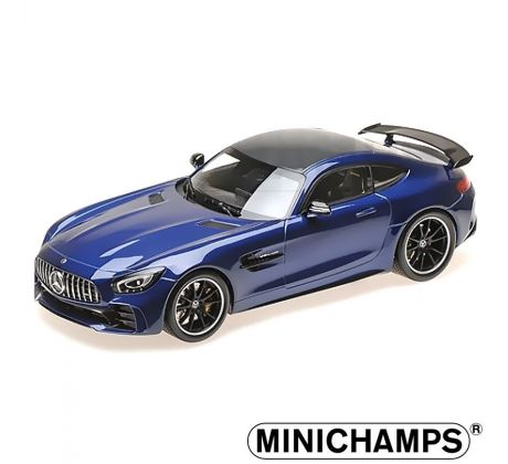 1/43 MERCEDES-AMG GT-R – 2017 – BLUE METALLIC (Minichamps)