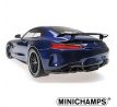 1/43 MERCEDES-AMG GT-R – 2017 – BLUE METALLIC (Minichamps)