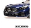 1/43 MERCEDES-AMG GT-R – 2017 – BLUE METALLIC (Minichamps)