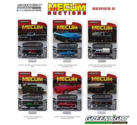 1/64 Mecum Auctions Collector Cars Series 2  (GREENLIGHT)