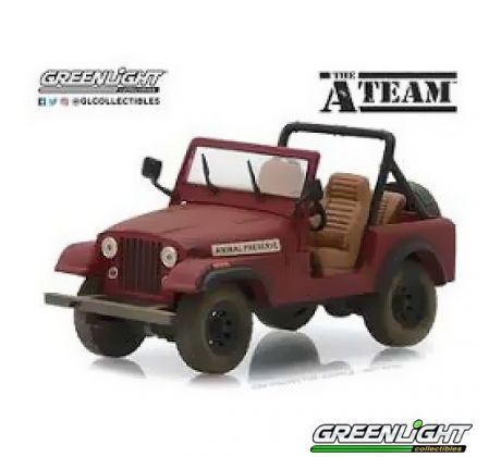 1/64 Jeep CJ-7 The A-Team 1983-87 TV Series (GREENLIGHT)