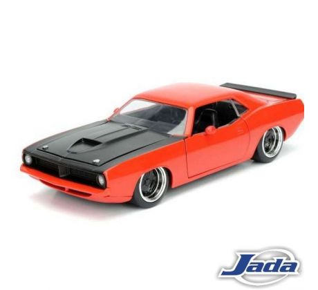 1/24 1973 BTM Plymouth Barracuda, orange