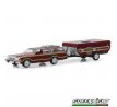 1/64 1981 Ford LTD Country Squire and Pop-Up Camper Trailer