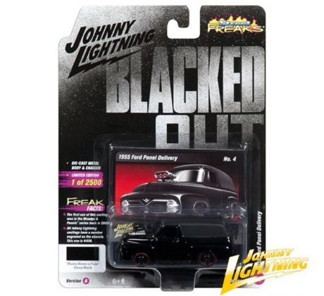 1/64 1955 Ford Panel Delivery (Gloss Black/Flat Roof)