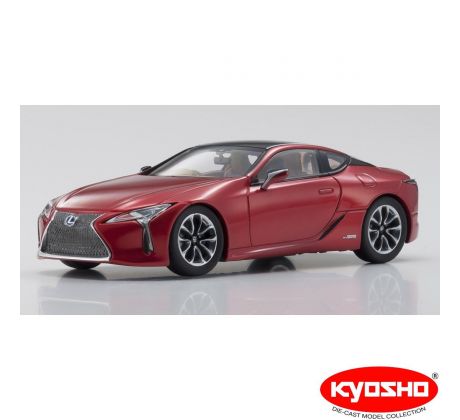 1/43 Lexus LC500h Radiant Red Contrast Layering