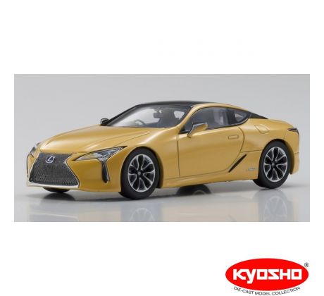 1/43 Lexus LC500h Naples Yellow Contrast Layering