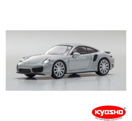 1/64 Porsche 911 Turbo 991 Silver