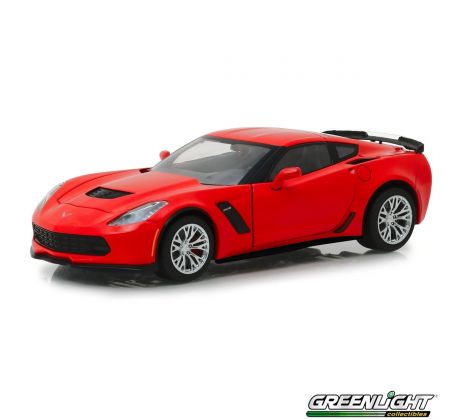 1/24 2019 Chevrolet Corvette Z06 Coupe, torch red