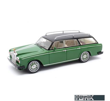 1/43 FLM Panelcraft RR Silver Shadow Estate 1980, zelená