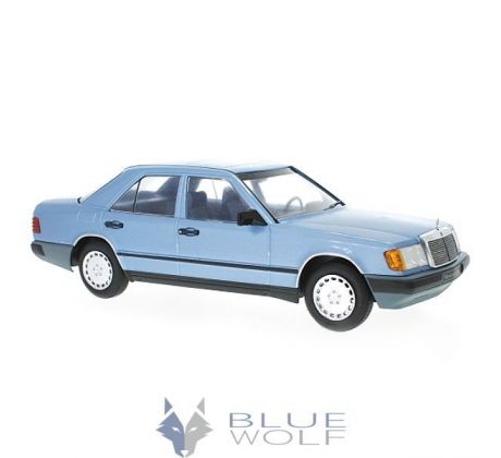 1/18 Mercedes 300 E (W124) 1984, modrá metalíza